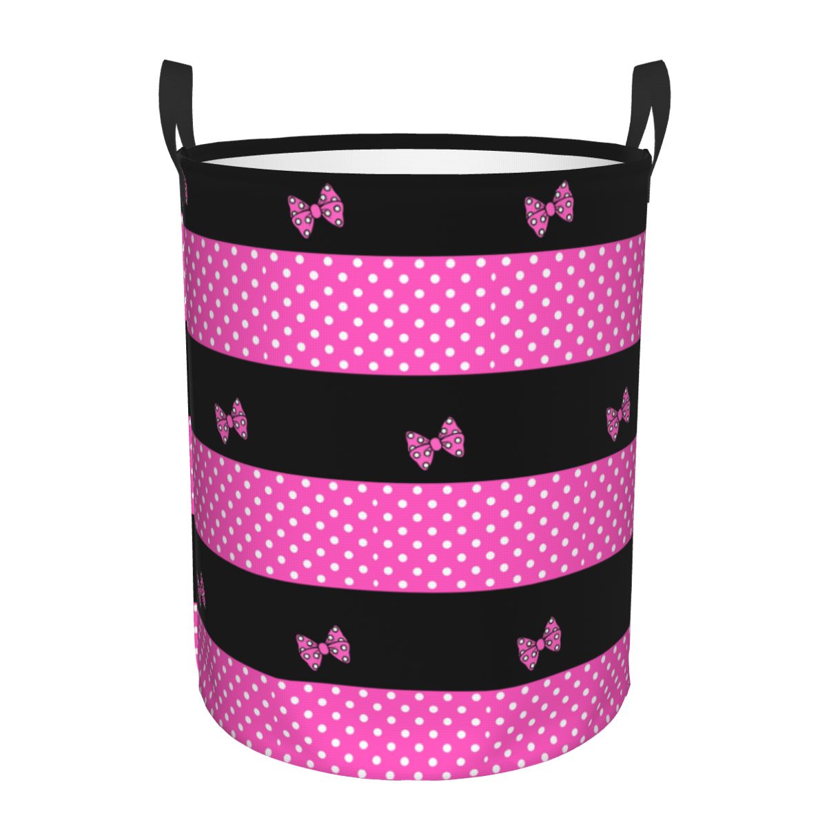 Baby Nursery Items - Розовая корзина для белья с Минни-Маус,