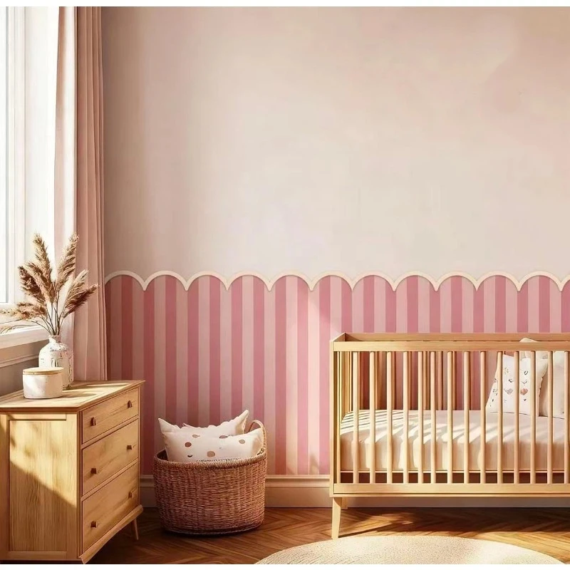 Baby Nursery Wall Stickers - 12/24 шт. неокрашенных декоративных деревянных элементов