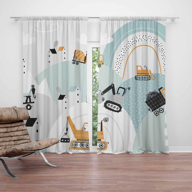 Baby Nursery Blackout Curtains - Детские шторы для маленьких мальчиков, радужные