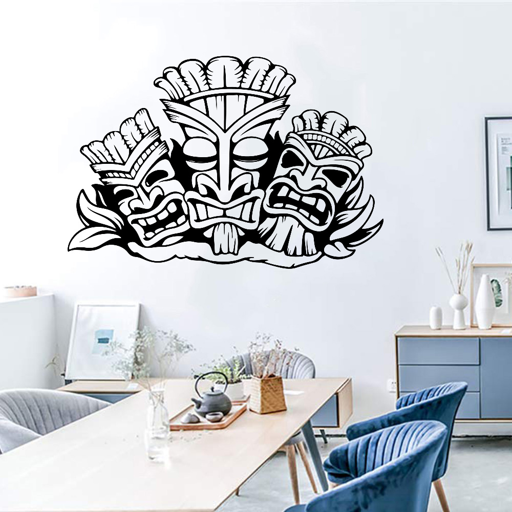Baby Nursery Wall Stickers - Гавайский Тотем стены Стикеры надпись 