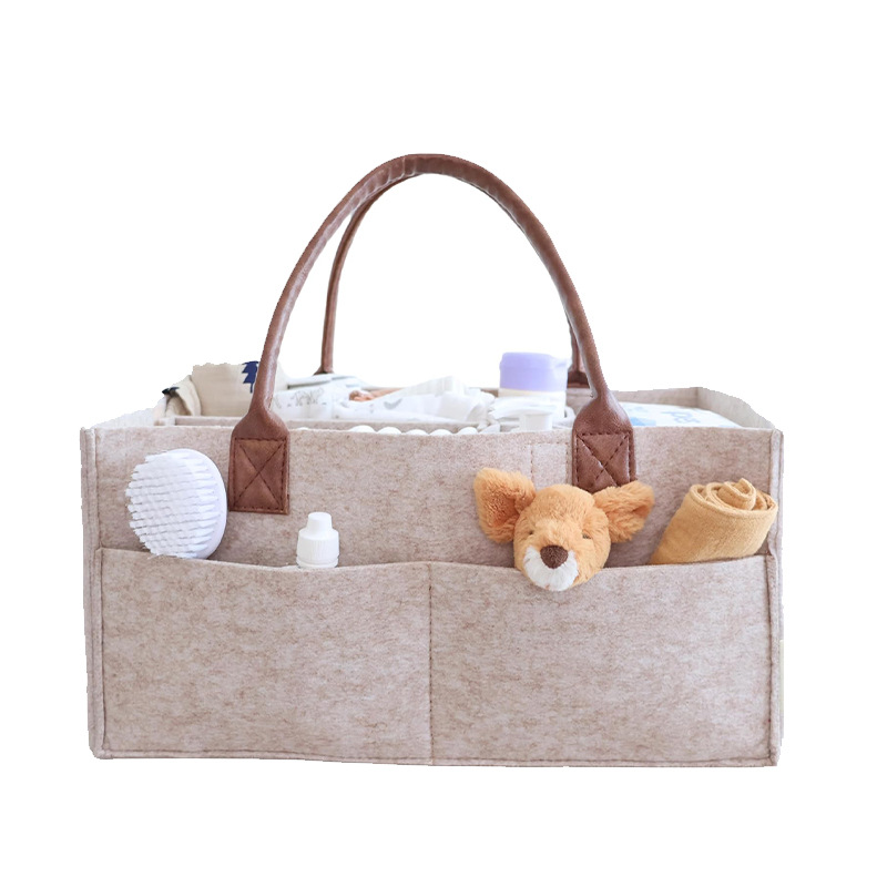Baby Nursery Organiser - Детская войлочная корзина-органайзер для хранения, сумка