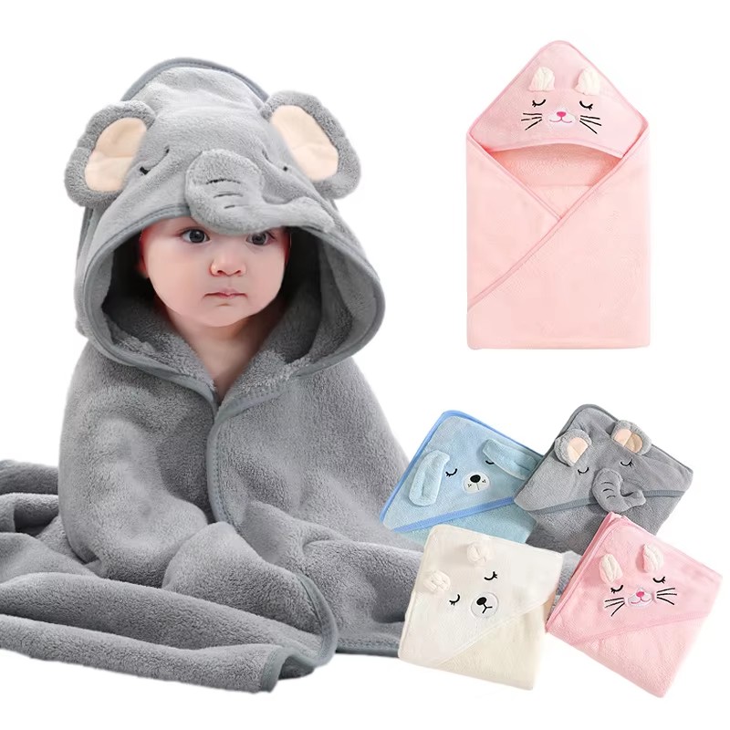 Baby Nursery Items - Детские банные полотенца с героями мультфильмов,