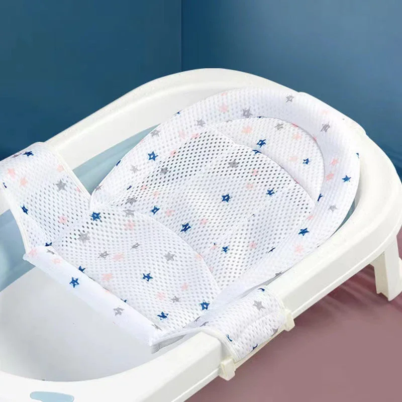 Baby Nursery Cushion - Детский сетчатый коврик для ванной, регулируемая