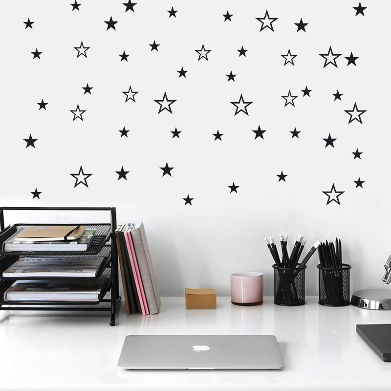 Baby Nursery Wall Stickers - Наклейка на стену разных размеров, однотонная,