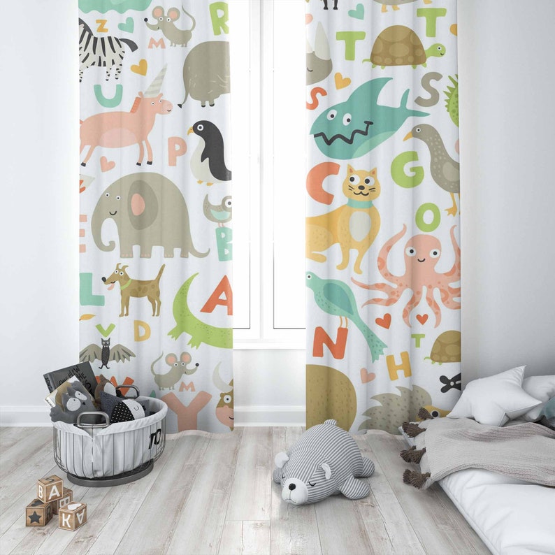 Занавеска для детской комнаты  – обзор и цена Baby Nursery Blackout Curtains