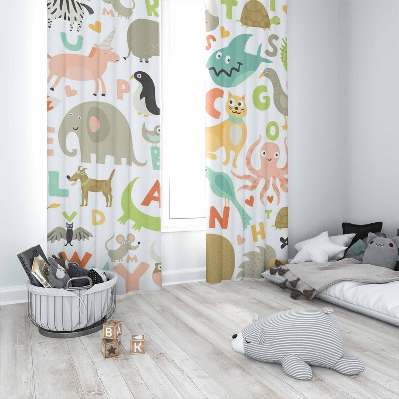 Занавеска для детской комнаты  – обзор и цена Baby Nursery Blackout Curtains