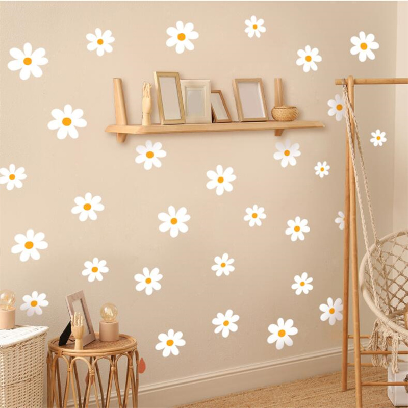 Наклейки на стену с цветами ро – обзор и цена Baby Nursery Vinyl Wall Stickers