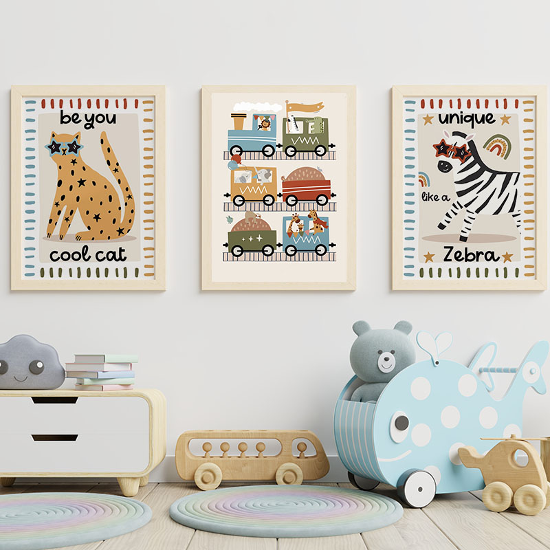 Забавные мультяшные животные:  – обзор и цена Animals Baby Nursery