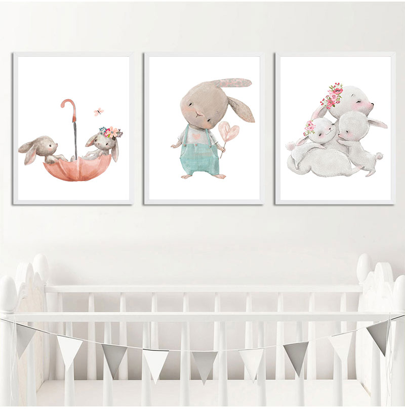 1 шт. безрамный декоративный х – обзор и цена Animals Baby Nursery