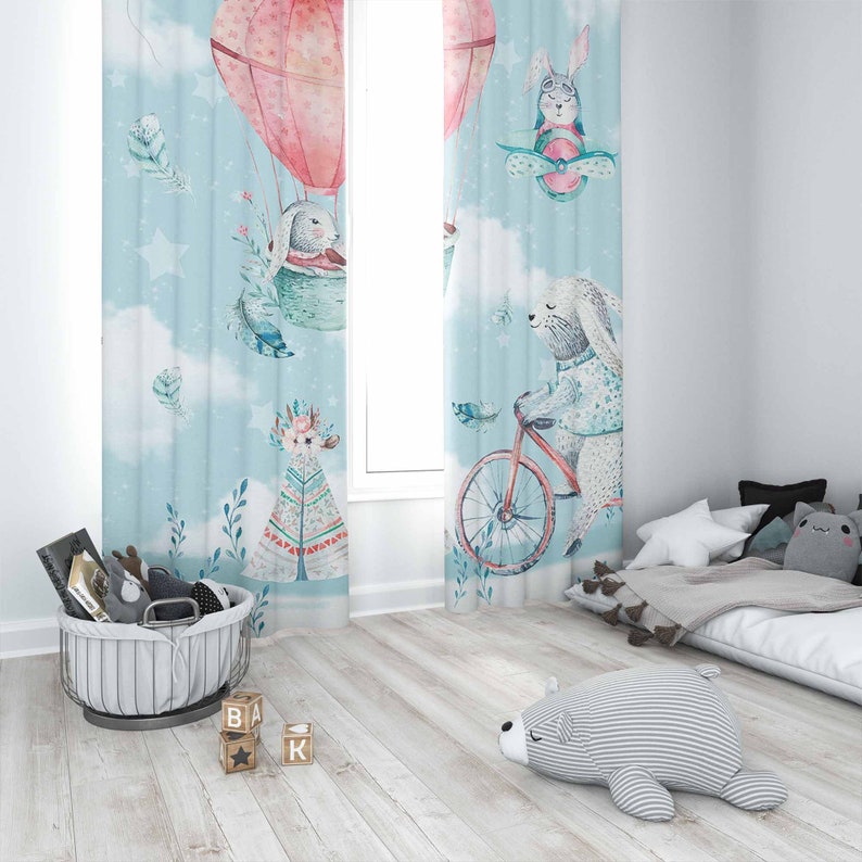 Занавеска для детской комнаты  – обзор и цена Baby Nursery Blackout Curtains