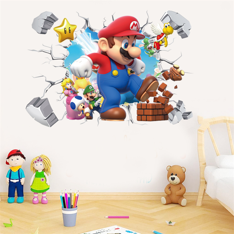 3D-наклейки на стену с персона – обзор и цена Baby Nursery Wall Stickers