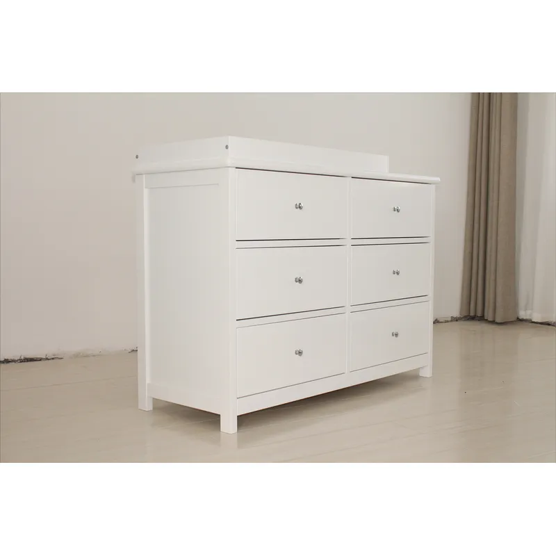 Белый детский шкаф для хранени – обзор и цена Baby Nursery Dresser