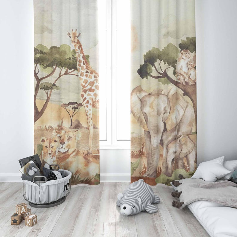 Шторы для мамы и ребенка, сафа – обзор и цена Baby Nursery Blackout Curtains