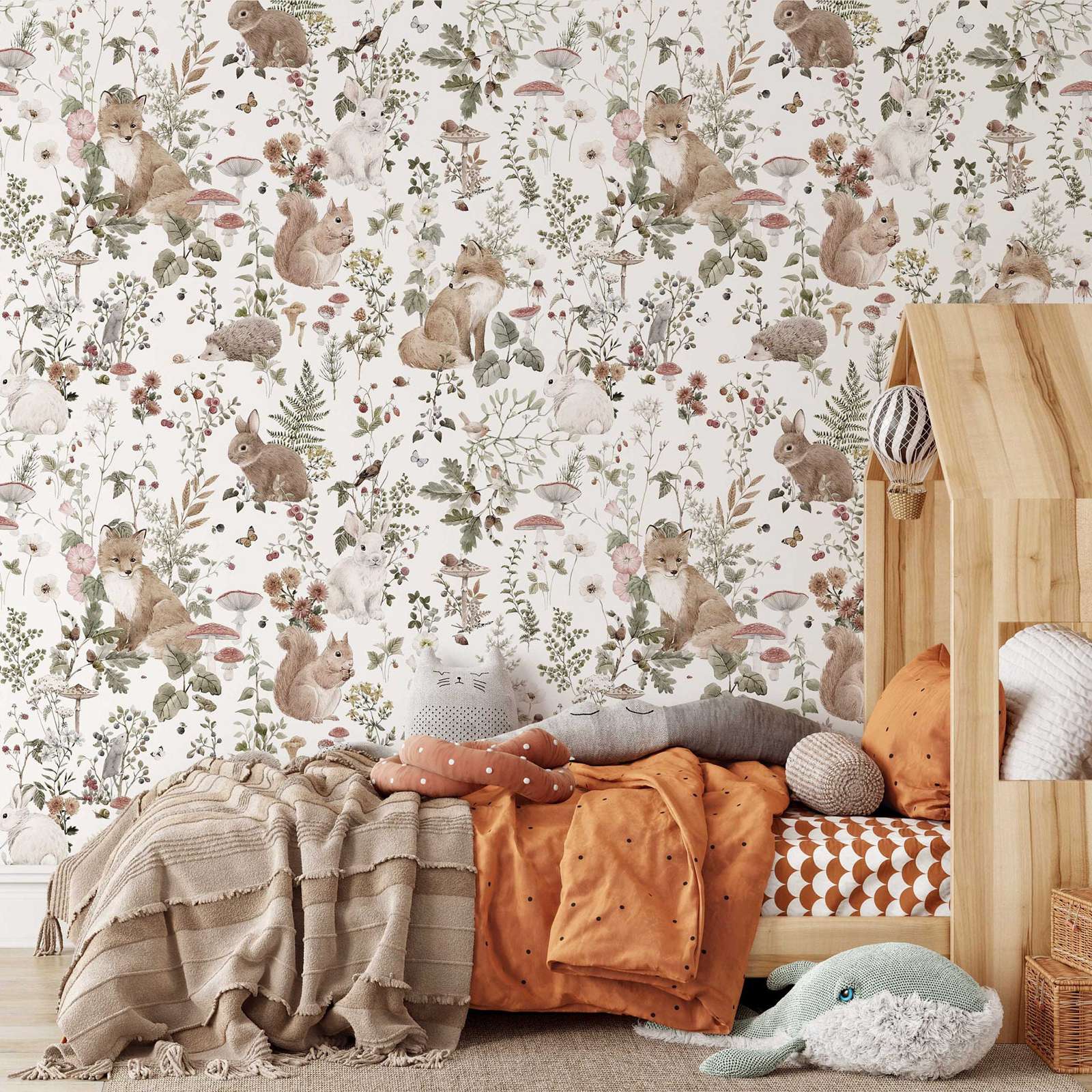 Forest Babies MuraL, большие м – обзор и цена Baby Nursery Vintage