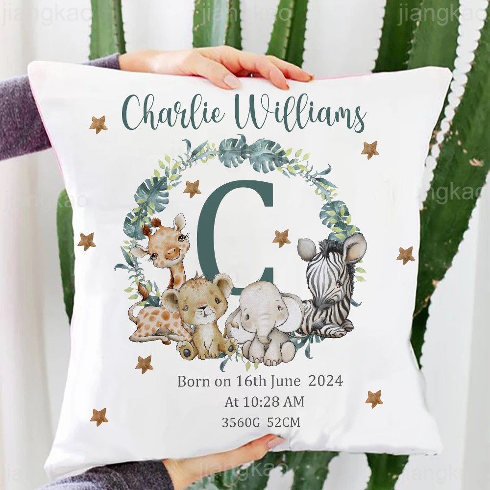 Персонализированная Подушка с  – обзор и цена Baby Nursery Cushion