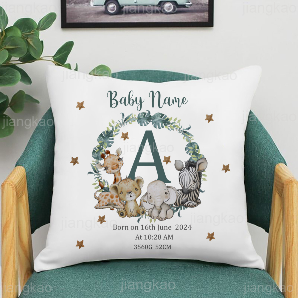 Персонализированная Подушка с  – обзор и цена Baby Nursery Cushion