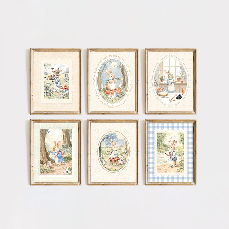 Винтажный синий клетчатый худо – обзор и цена Baby Nursery Vintage