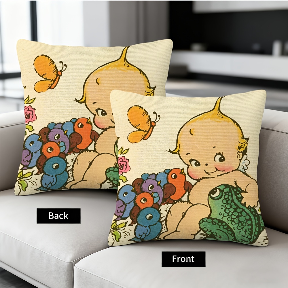 Милая наволочка с изображением – обзор и цена Baby Nursery Cushion