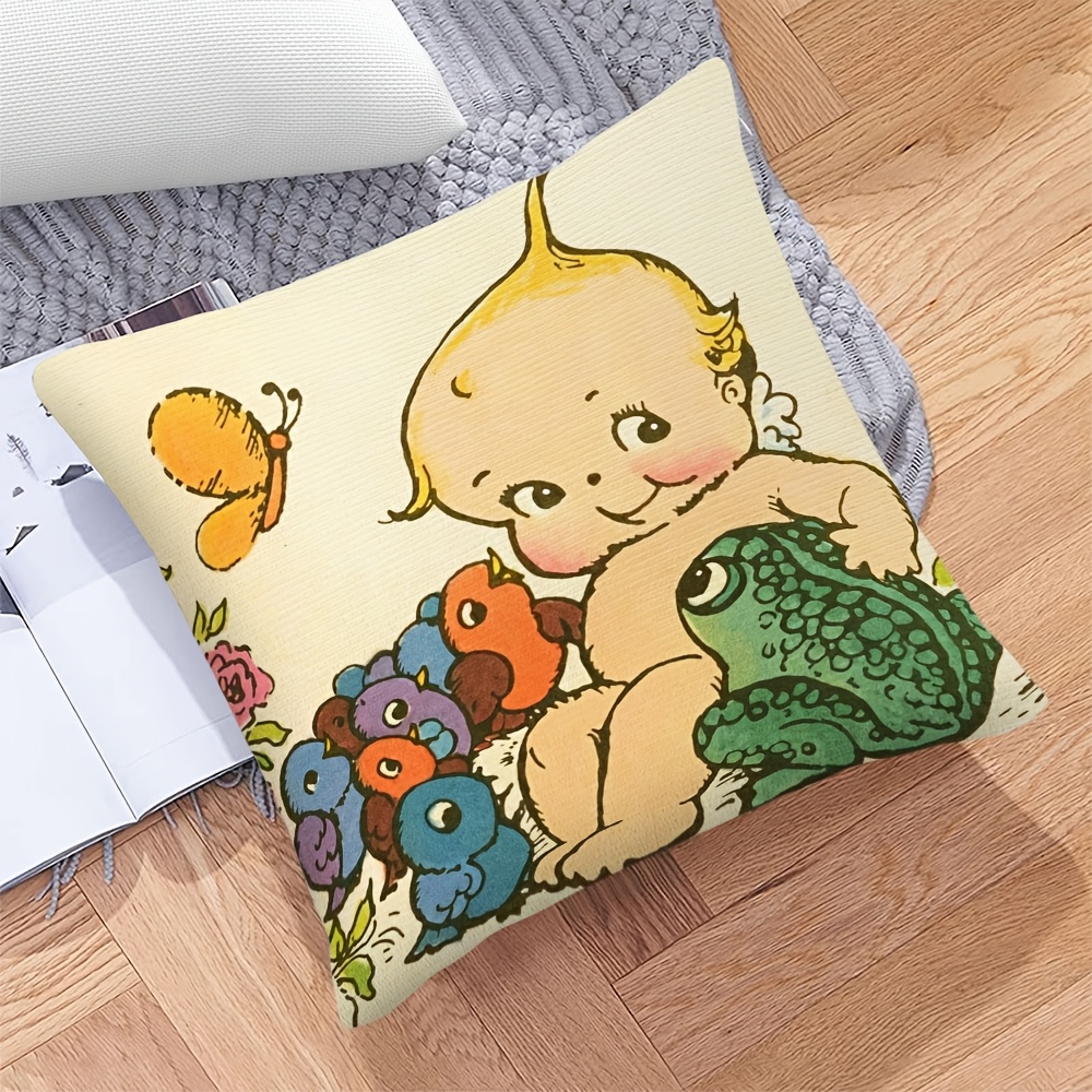 Милая наволочка с изображением – обзор и цена Baby Nursery Cushion