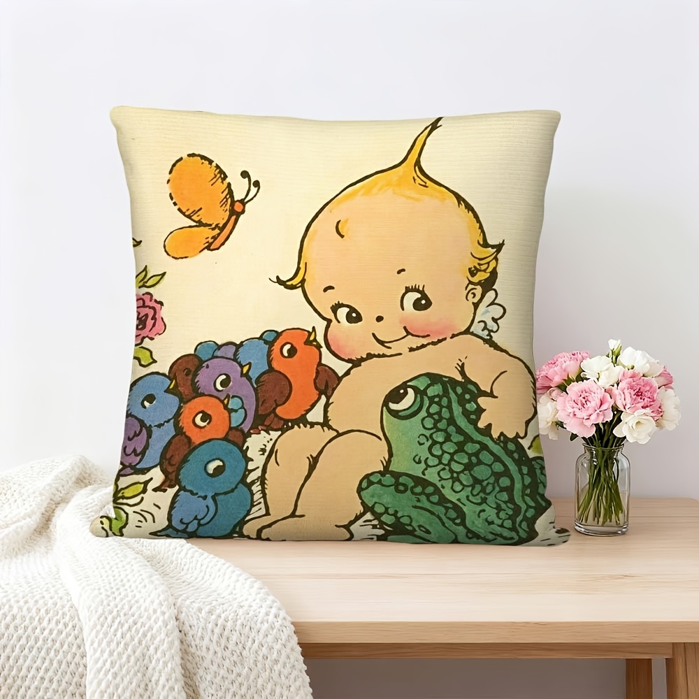 Милая наволочка с изображением – обзор и цена Baby Nursery Cushion