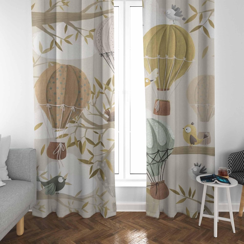 Шторы для воздушных шаров с пт – обзор и цена Baby Nursery Blackout Curtains