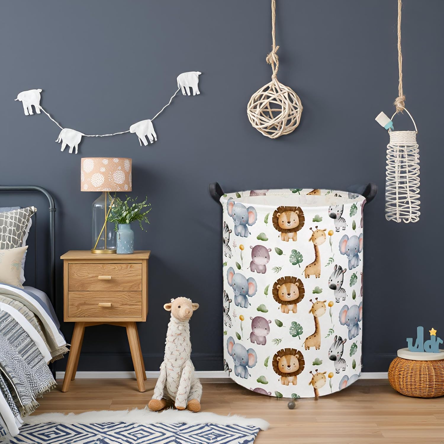 Детская корзина для белья, дет – обзор и цена Baby Nursery Laundry Basket