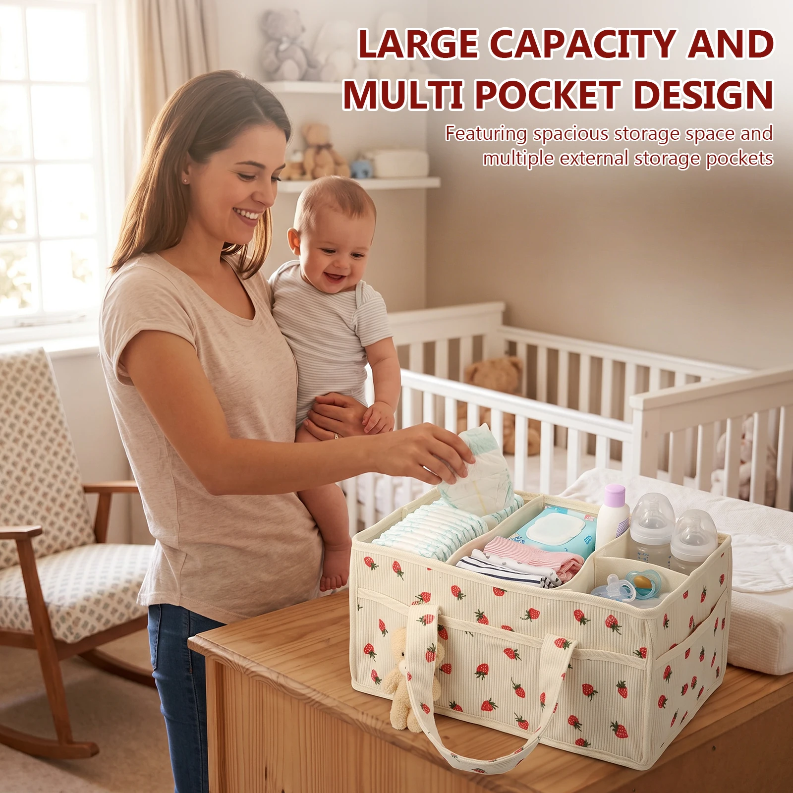 Портативный войлочный органайз – обзор и цена Baby Nursery Dresser