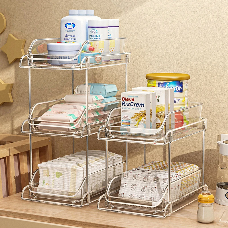 Двухуровневый прозрачный много – обзор и цена Baby Nursery Storage