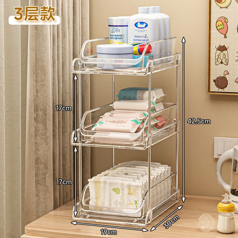 Двухуровневый прозрачный много – обзор и цена Baby Nursery Storage