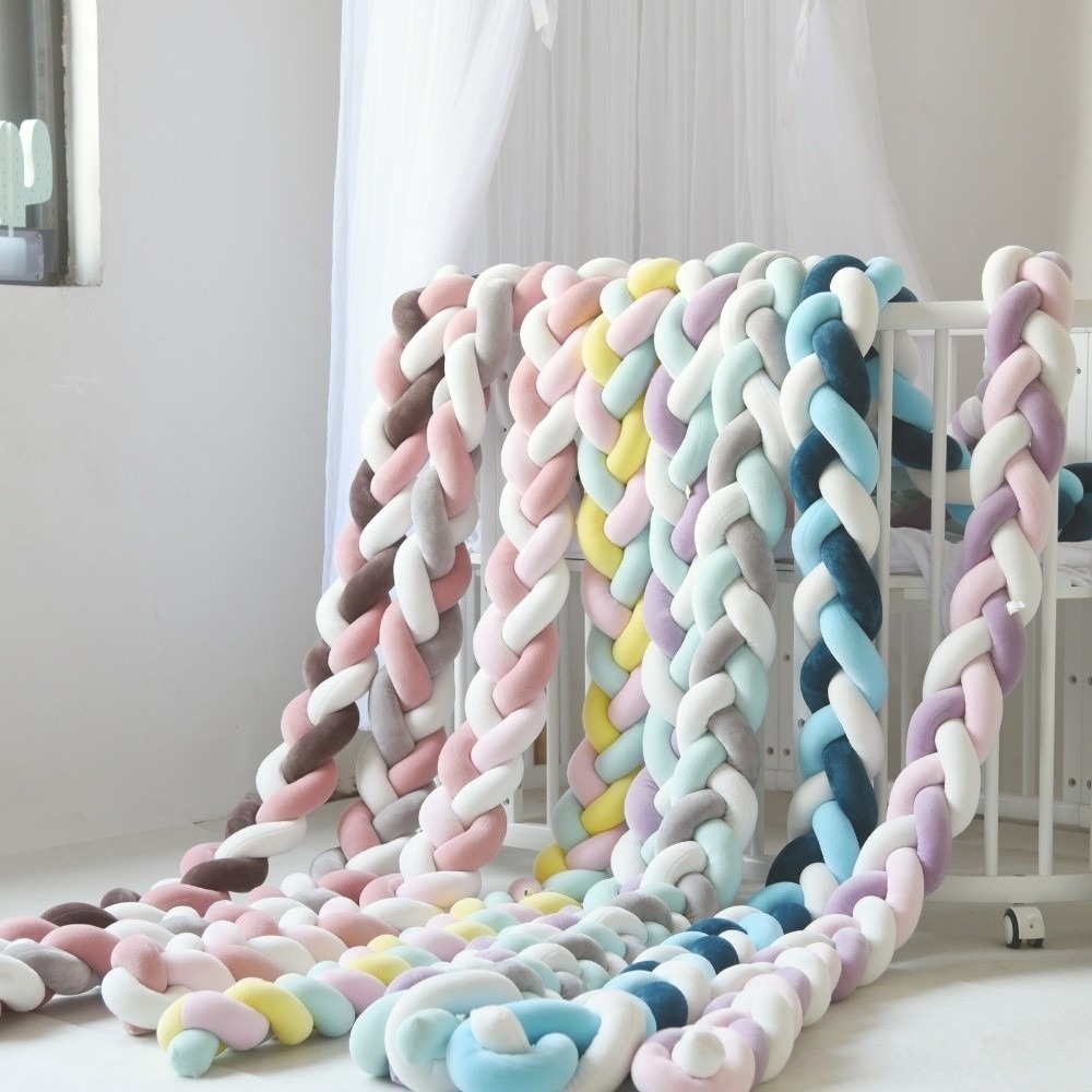 Бампер для детской кроватки, б – обзор и цена Baby Nursery Pillow