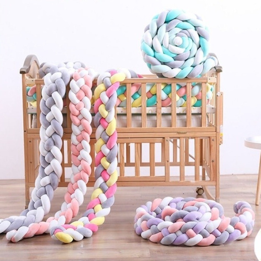 Бампер для детской кроватки, б – обзор и цена Baby Nursery Pillow
