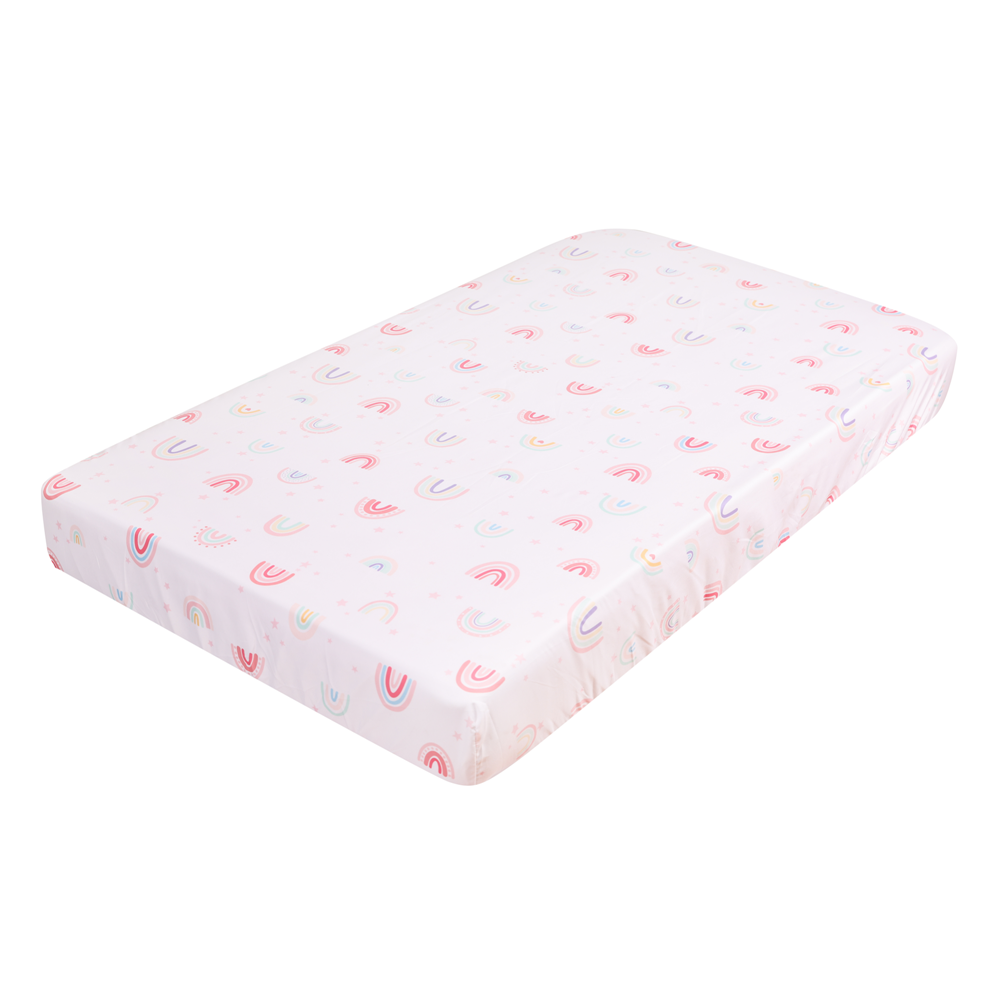 3 шт. Радужная детская кроватк – обзор и цена Baby Nursery Bedding Sets