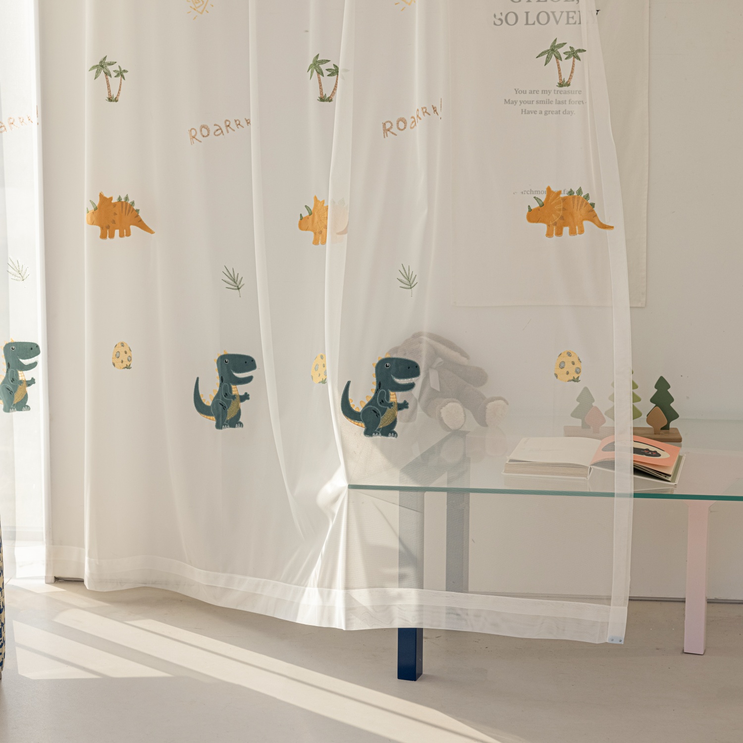 Синие детские плотные шторы с  – обзор и цена Baby Nursery Blackout Curtains