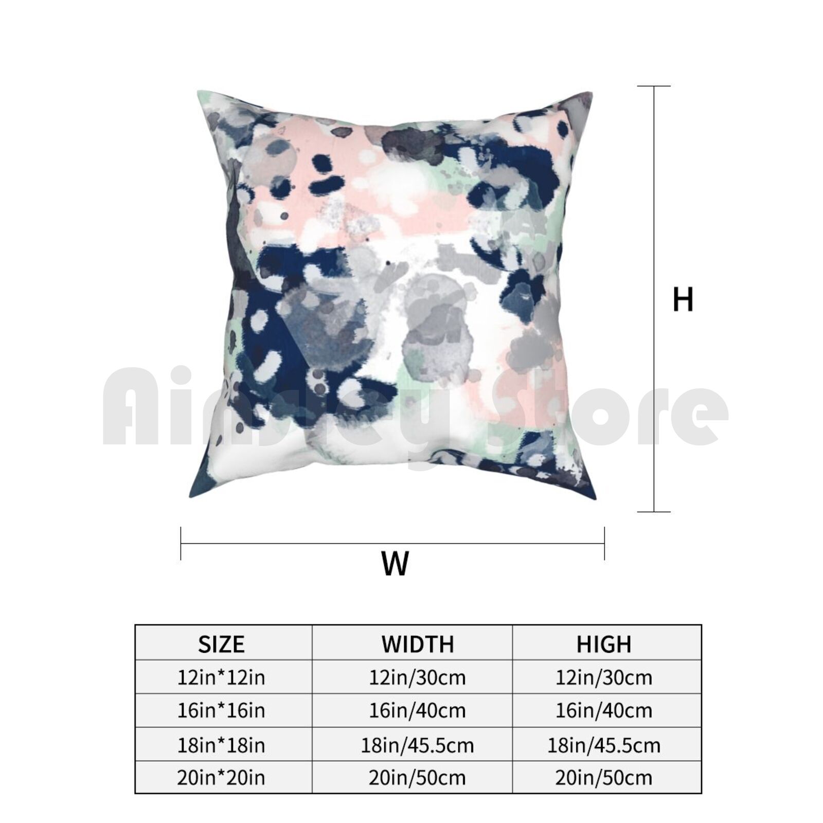 Мелиа-Акстрактная минимальная  – обзор и цена Baby Nursery Pillow