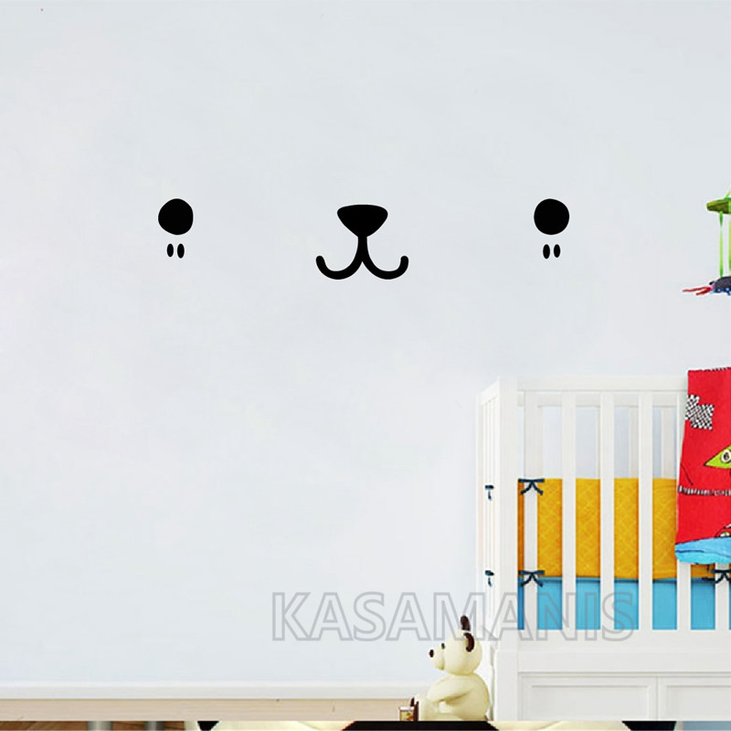 Милые кавайные настенные карти – обзор и цена Baby Nursery Vinyl Wall Stickers