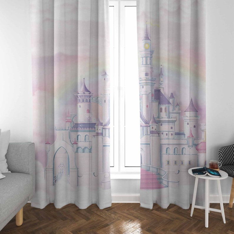 Замок принцессы, детская занав – обзор и цена Baby Nursery Blackout Curtains