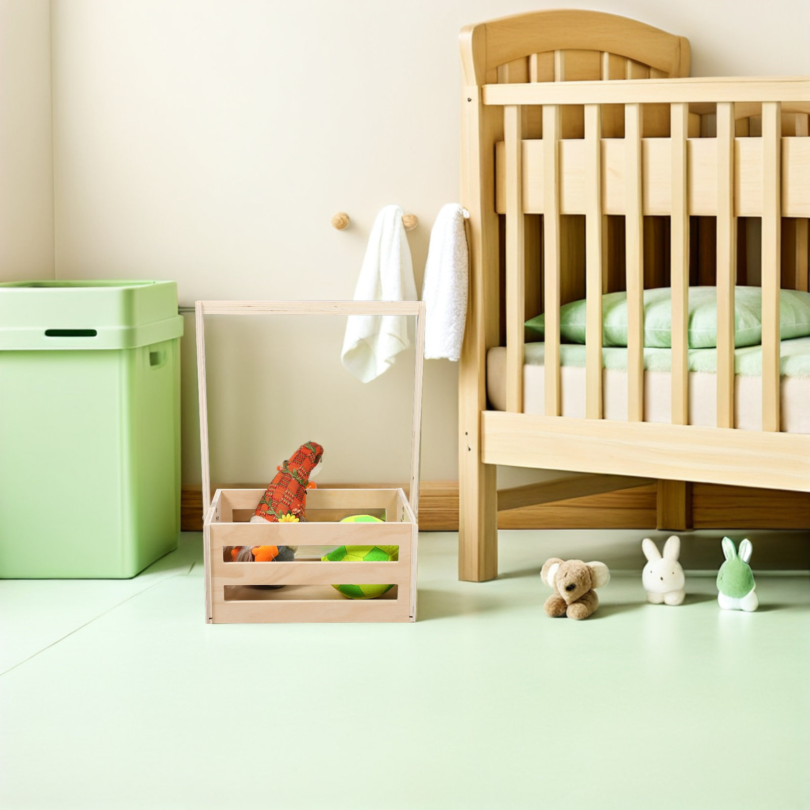 Винтажный деревянный ящик для  – обзор и цена Baby Nursery Vintage