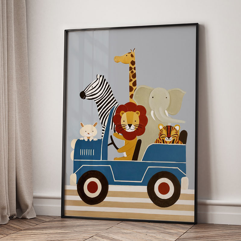 Забавные мультяшные животные:  – обзор и цена Baby Nursery Items
