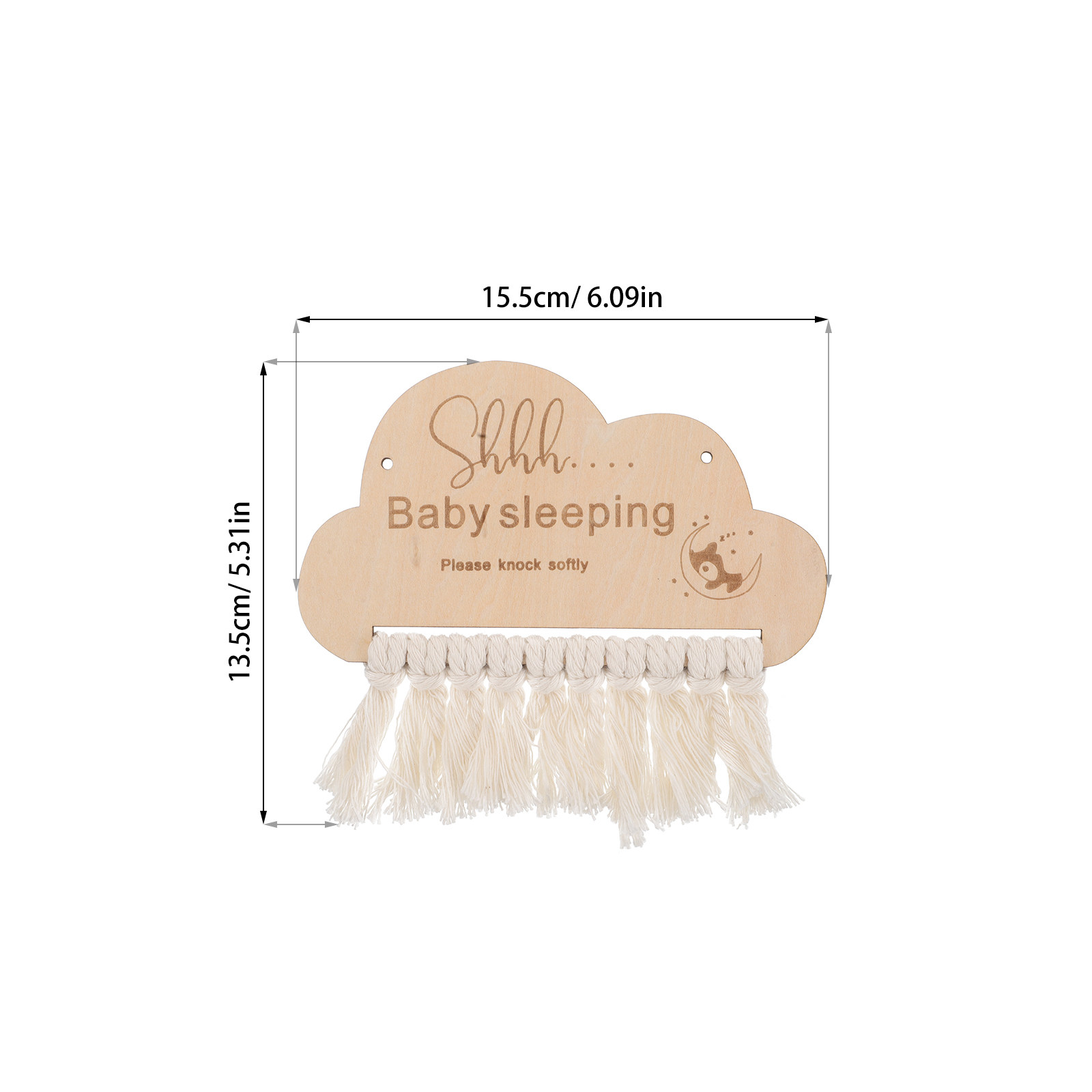 Деревянная табличка для двери  – обзор и цена Baby Nursery Hangers