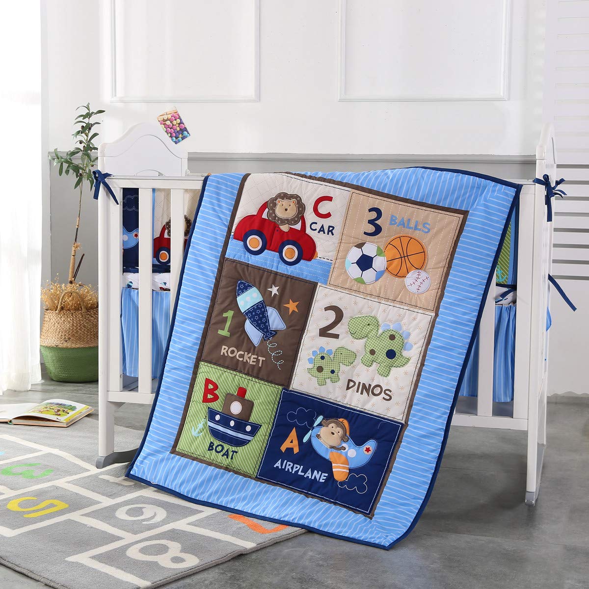 Комплект постельного белья для – обзор и цена Baby Nursery Bedding Sets