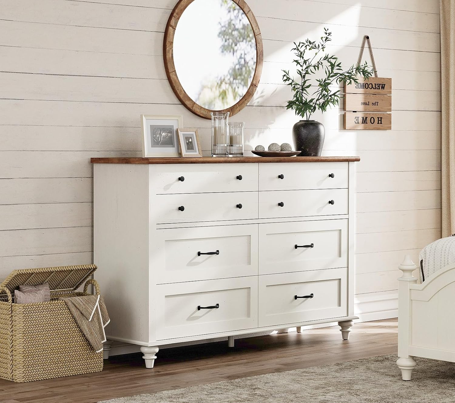Современный детский комод с 7  – обзор и цена Baby Nursery Dresser