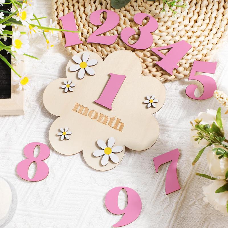 Деревянные детские ежемесячные – обзор и цена Milestone Card Set