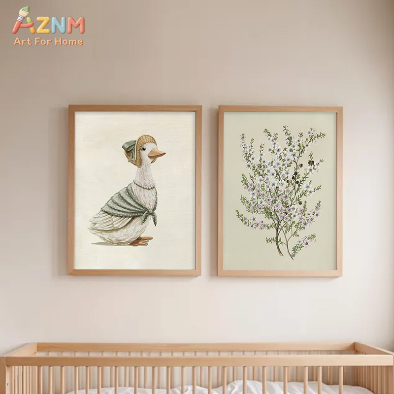 Винтажный холст с изображением – обзор и цена Baby Nursery Vintage
