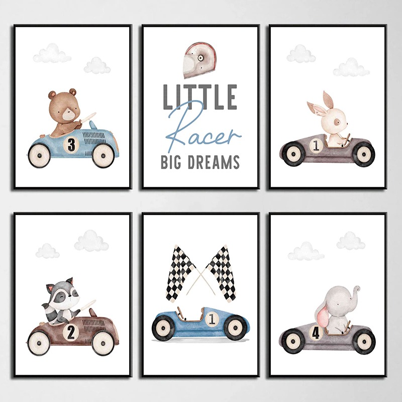 Винтажные гоночные автомобили, – обзор и цена Baby Nursery Vintage