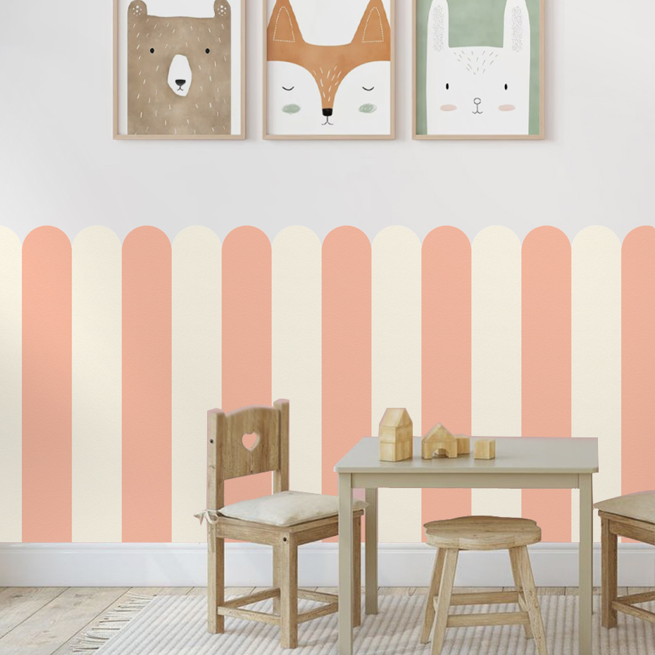 Многоцветные обои с дугой в ве – обзор и цена Baby Nursery Wall Stickers