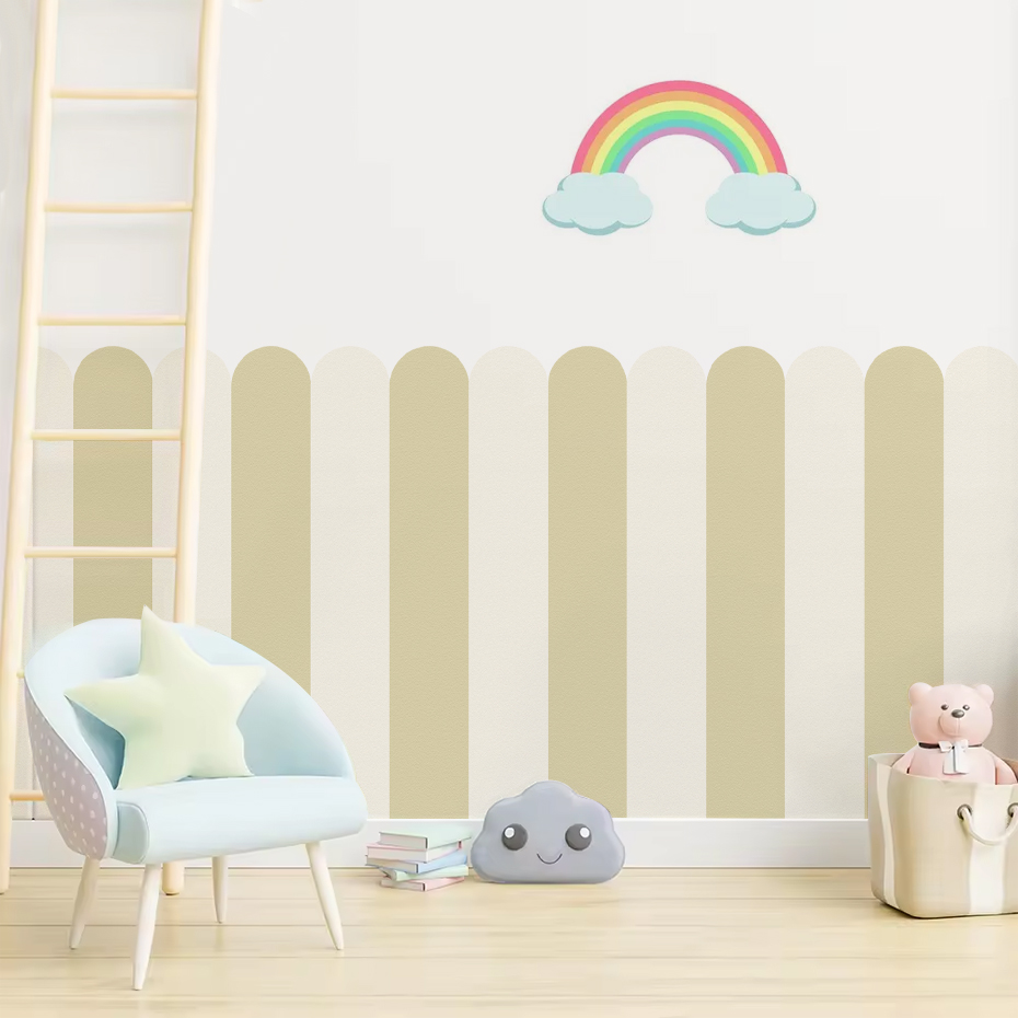 Многоцветные обои с дугой в ве – обзор и цена Baby Nursery Wall Stickers