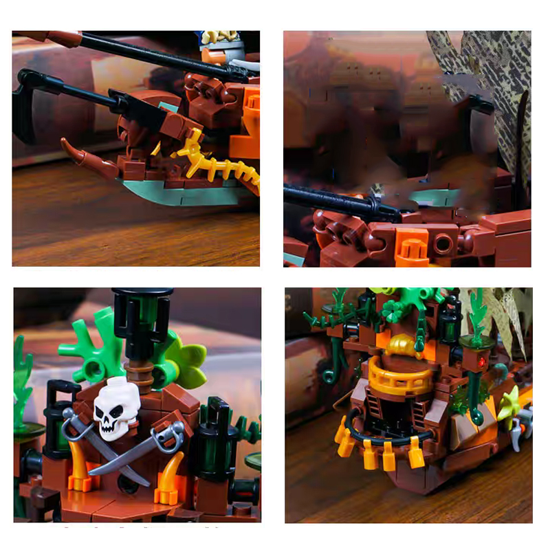 Креативные MOC пиратский лодоч – обзор и цена Lego Set Creator